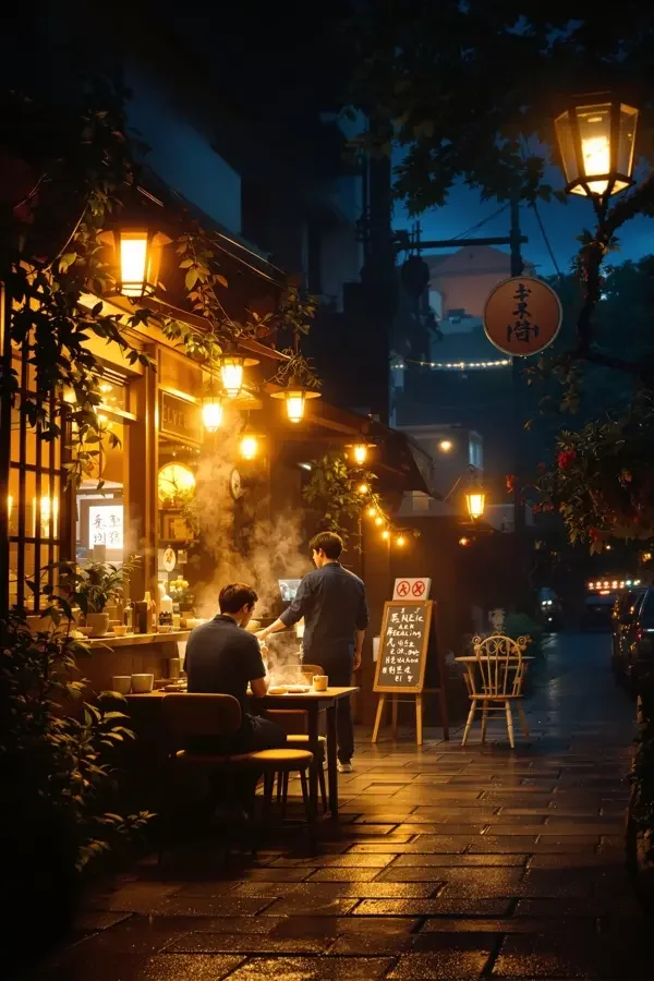 深夜食堂风 高清海报