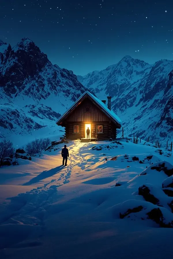雪山来客 高清海报