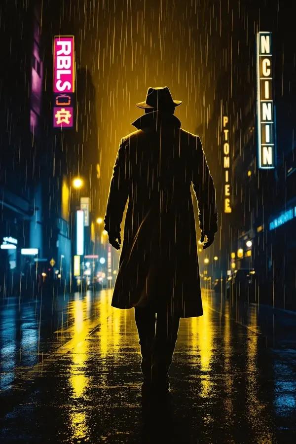 暗夜追光 高清海报